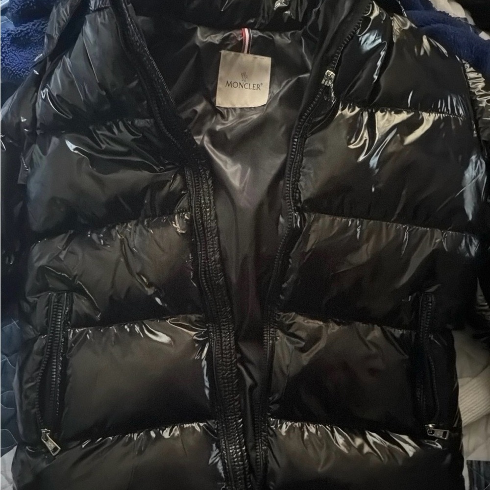 Moncler Black Puffer Jacket